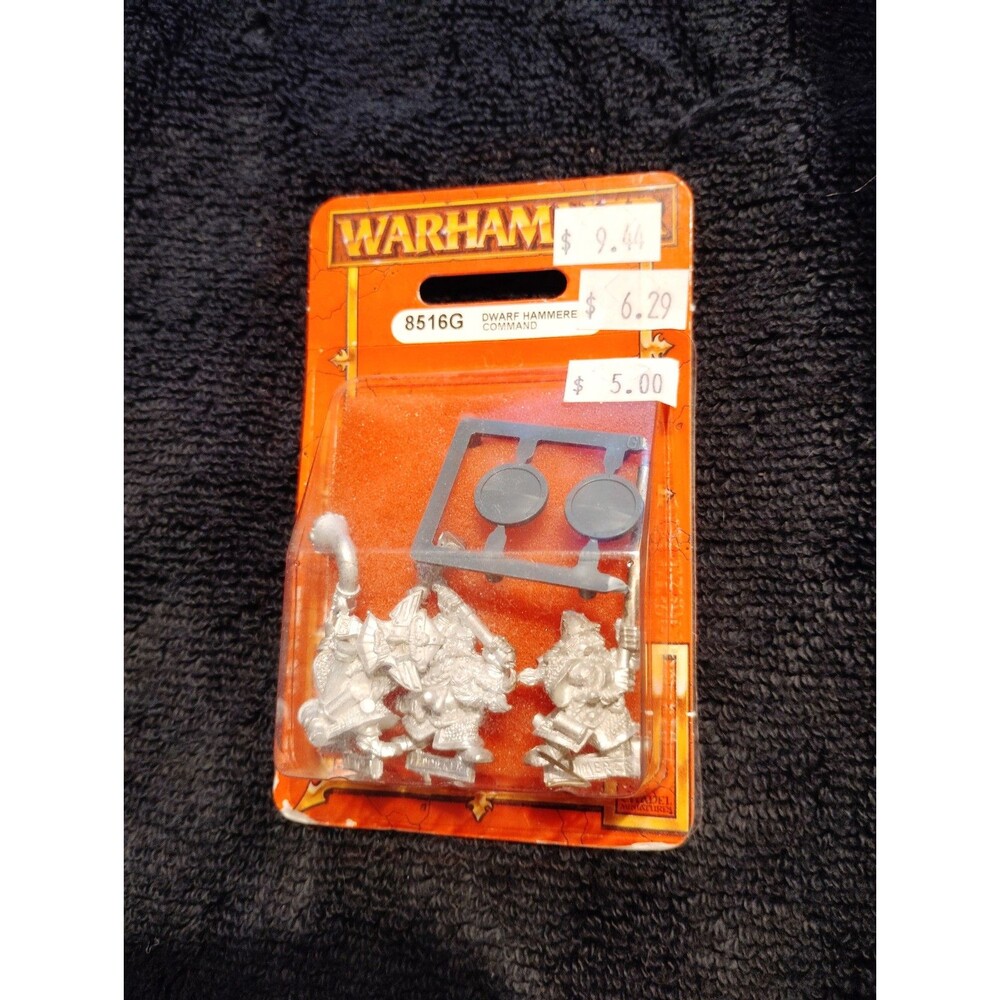 Games Workshop Warhammer Fantasy 8516G Dwarf Hammerers Command